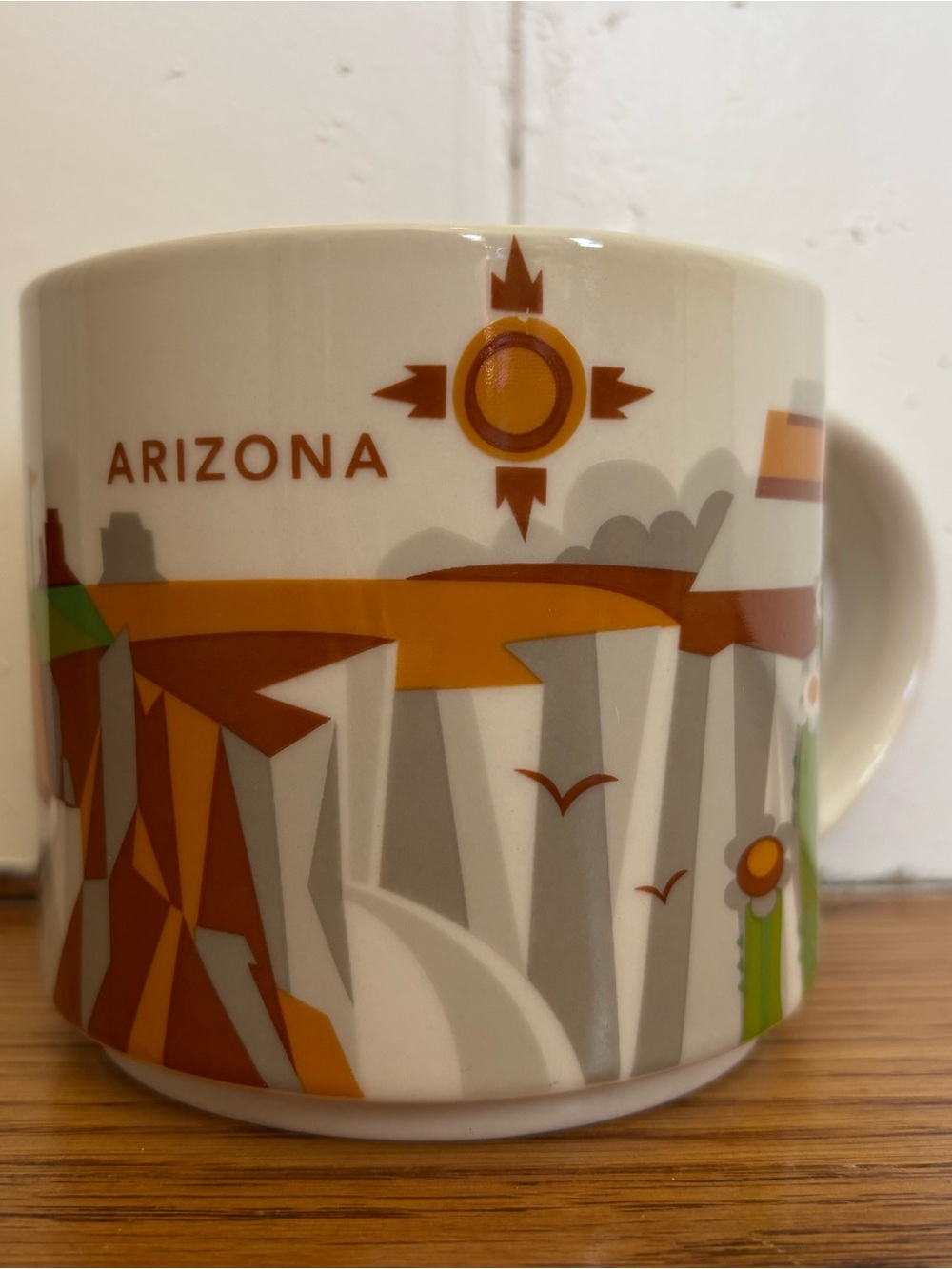 NWOB Starbucks Arizona You Are Here 2015 Collectible Mug 14 oz Coffee Cup